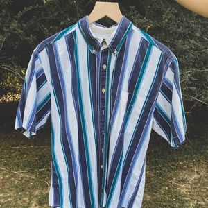 Catalina striped short sleeve button down shirt